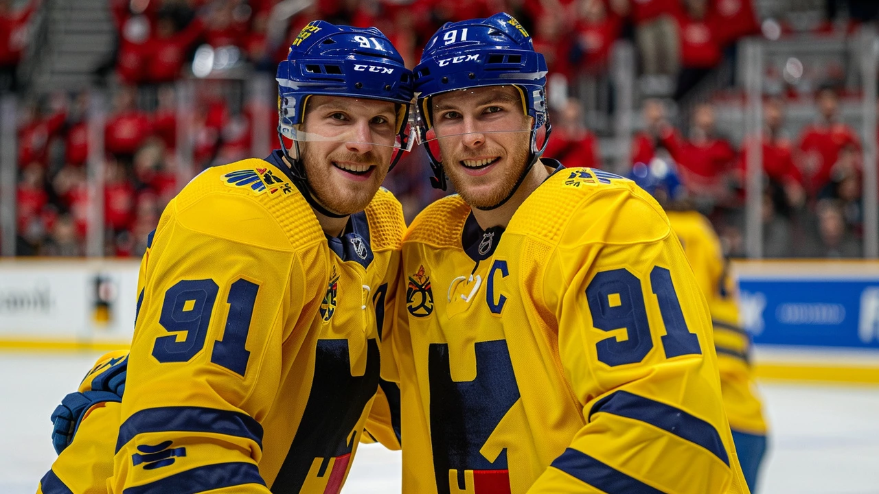 Швеция завоевала бронзовую медаль в чемпионате по хоккею после победы над Канадой со счетом 4:2